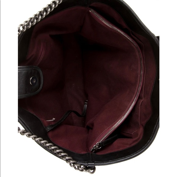 Black quilted leather Large Chanel shopping Tote - Picture 4 of 6